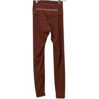 Coffee To Savasana Clay Red Size S Leggings Almost New