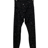 Lululemon Black Size 6 Animal Print Leggings Almost New