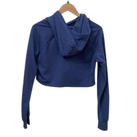 Gymshark Blue Size S Cropped Hoodie Almost New