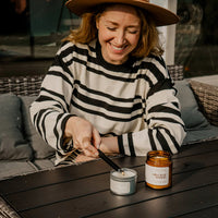 Golden Plum + Persimmon Candle