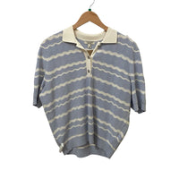 RW & Co Blue & White Size XL Almost New