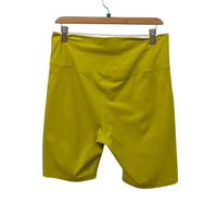 Girlfriend Collective lime Size XL Biker Shorts Almost New