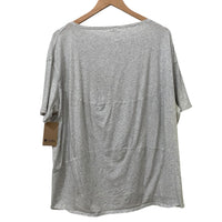 Lululemon Light Grey Size 16 Short Sleeve Almost New
