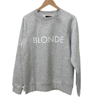 Brunette The Label Light Grey Size M/L Crewneck Almost New