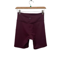 10 Tree Wine Size S Solid Biker Shorts Almost New