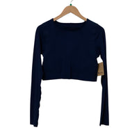 Lululemon Navy Size 10 Crop Longsleeve Almost New