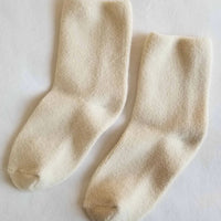 Cloud Socks - Ecru