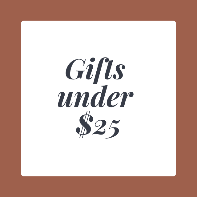 Gifts Under $25