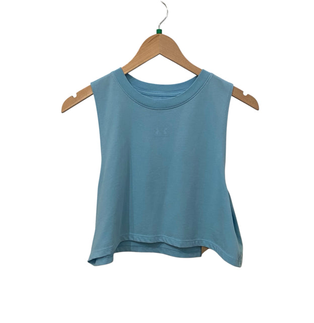 Under Armour Blue Size XS Crop Tank Almost New
