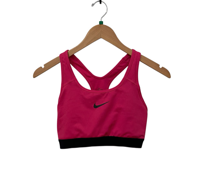 Nike Hot Pink Size M Sports Bra Almost New