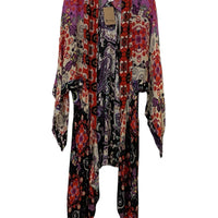 Free People Purple & Red Size O/S Almost New