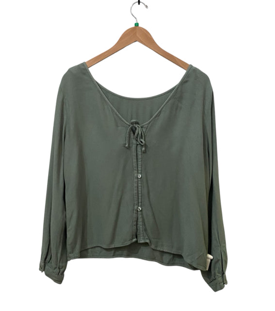 Cloth & Stone Dark Sage Size M Almost New