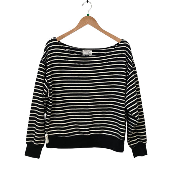 American Eagle Black & Cream Size XS Crewneck Almost New