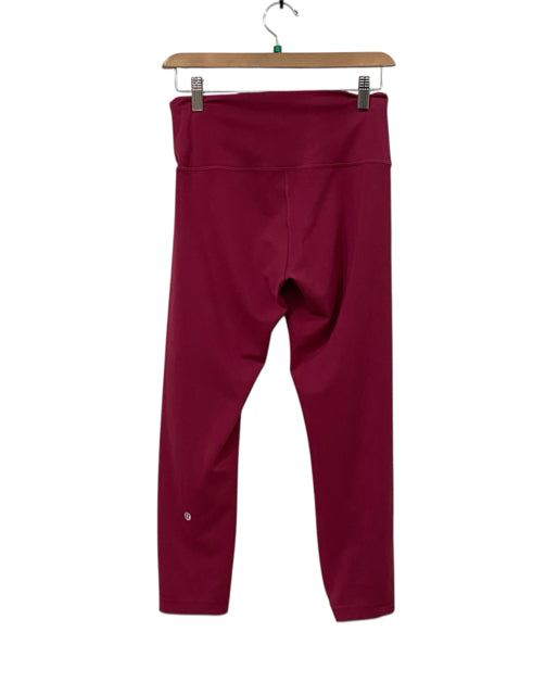 Lululemon Burgundy Size 8 Leggings Almost New