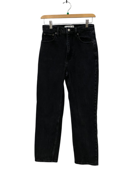 Abercrombie & Fitch Washed Black Size 26 Almost New