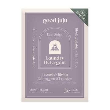 Good Juju Laundry Detergent Eco-Strips- Lavender Bloom