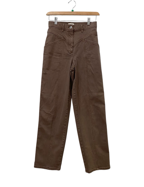 Wilfred Free Washed Burgundy Size 00 Almost New