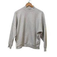TNA Light Grey Size 1 Mockneck Crew Almost New