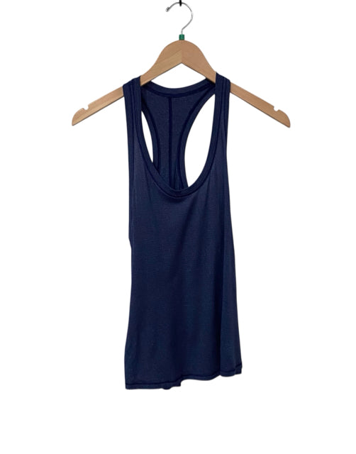 Lululemon Navy Size 4 Tank Top Almost New