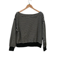 American Eagle Black & Cream Size XS Crewneck Almost New