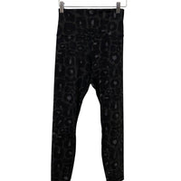 Lululemon Black Size 6 Animal Print Leggings Almost New