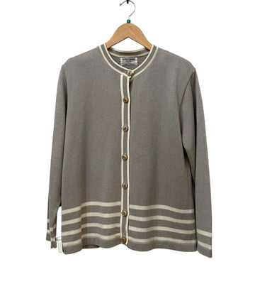 Alfred Dunner Taupe Size L Almost New