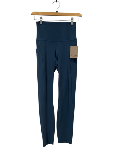 Lululemon Blue Size 4 Leggings Almost New