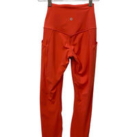 Lululemon Coral Size 2 Leggings Almost New