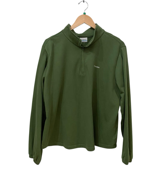 Columbia Green Size XXL Cropped Crewneck Almost New