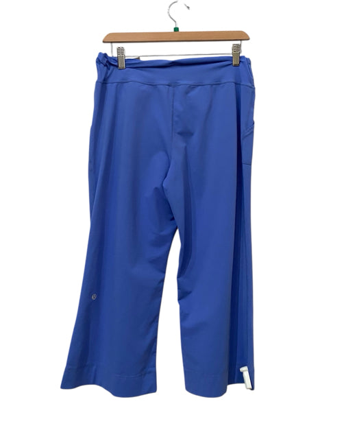 Lululemon Blue Size 6 Solid Wide Leg Pant Almost New