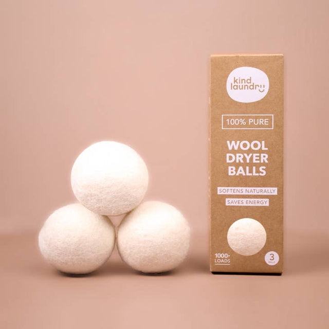 Wool Dryer Balls - Set of 3